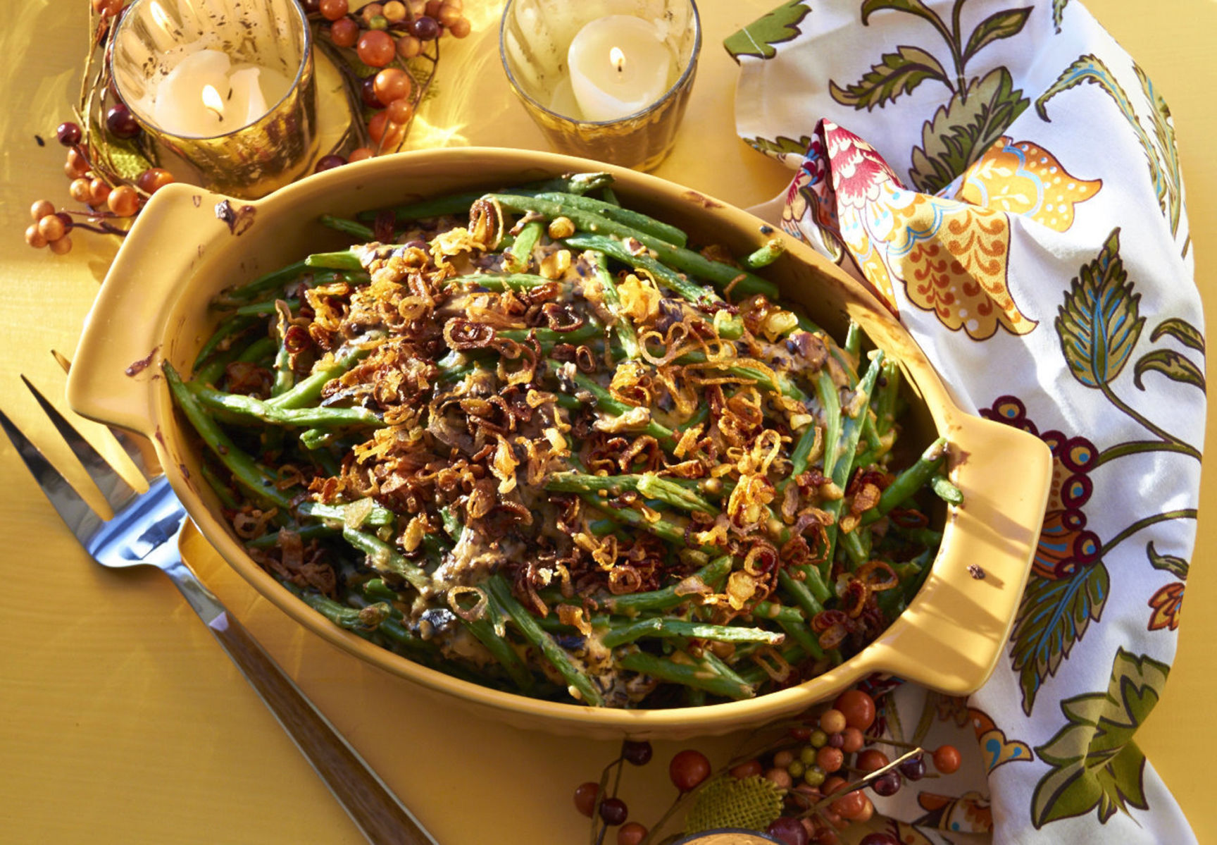 Food Deadline Modern Green Bean Casserole